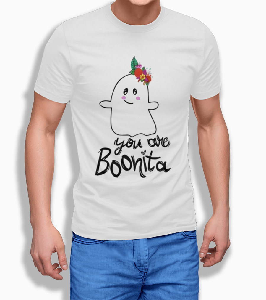 You Are Boonita Cute Ghost With Flower Crown T-Shirt