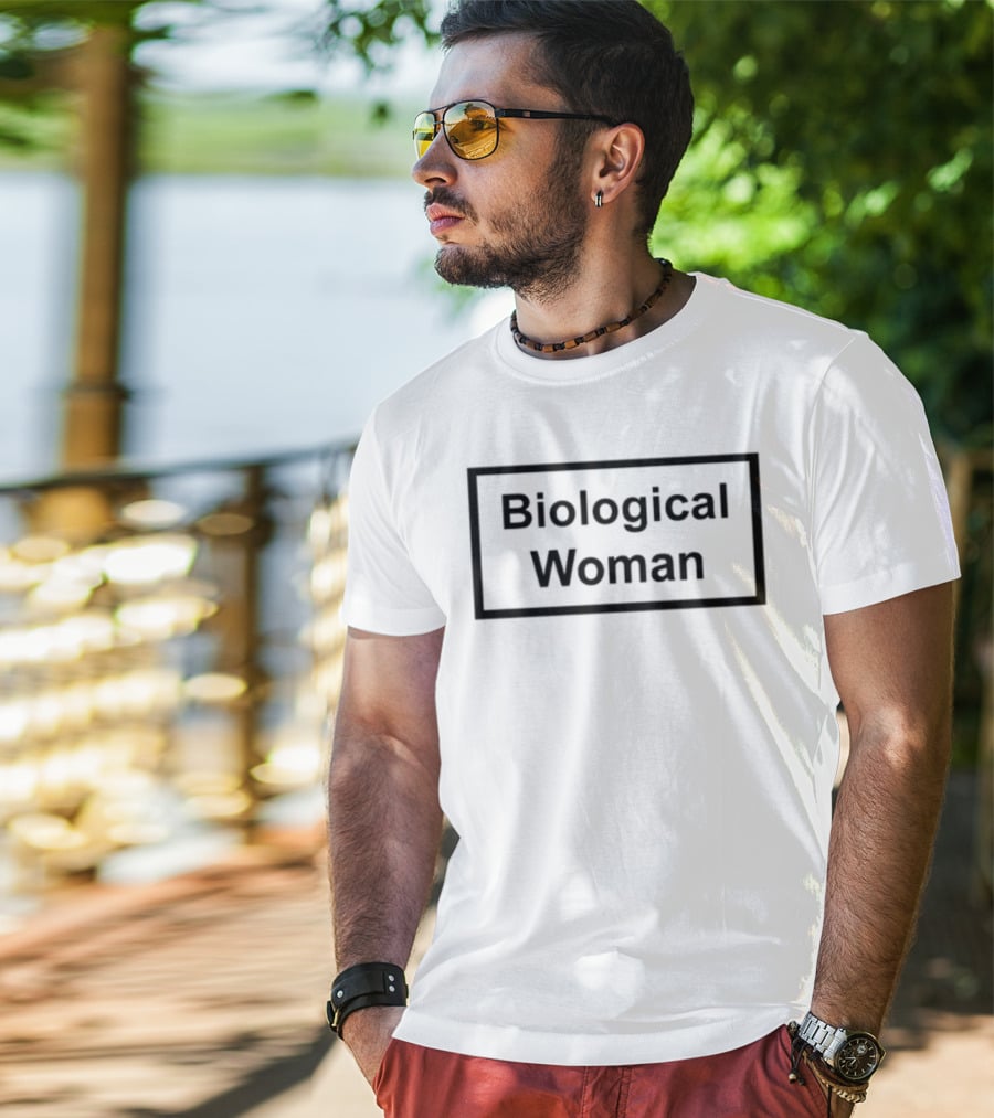 Biological Woman Text Box T-Shirt