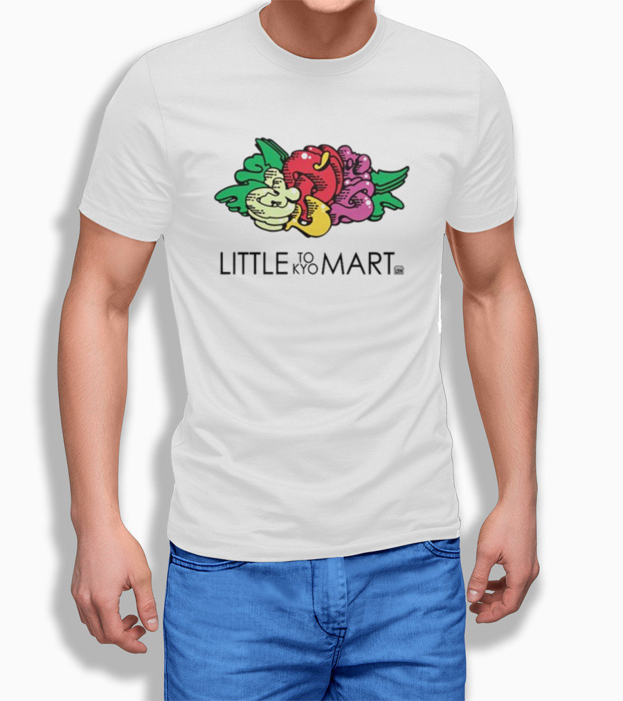 Little Tokyo Mart Colorful Cartoon Fruits T-Shirt