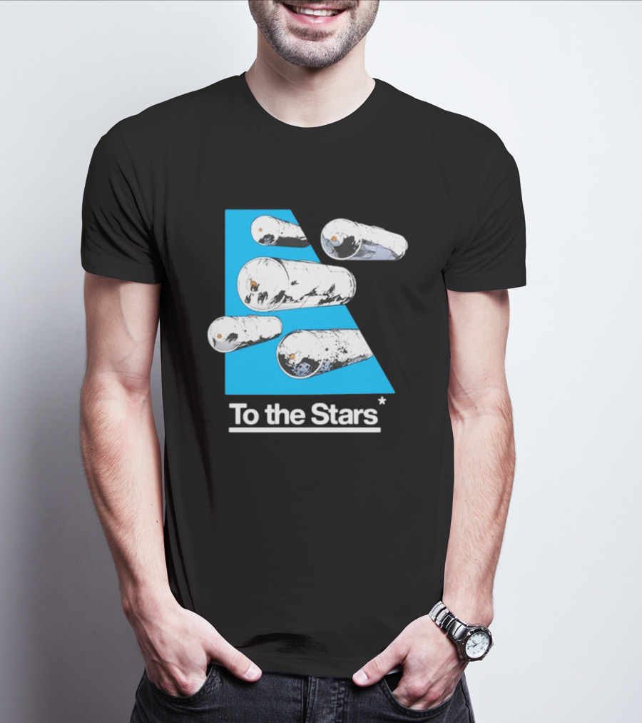 To The Stars Tic Tac Comic By Thomas Tenney T-Shirt