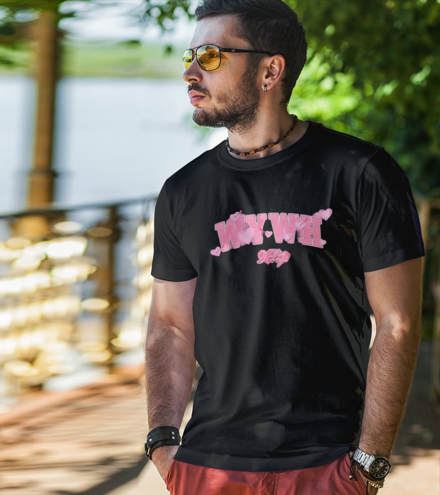 WYWH Dro Kenji With Pink Hearts T-Shirt