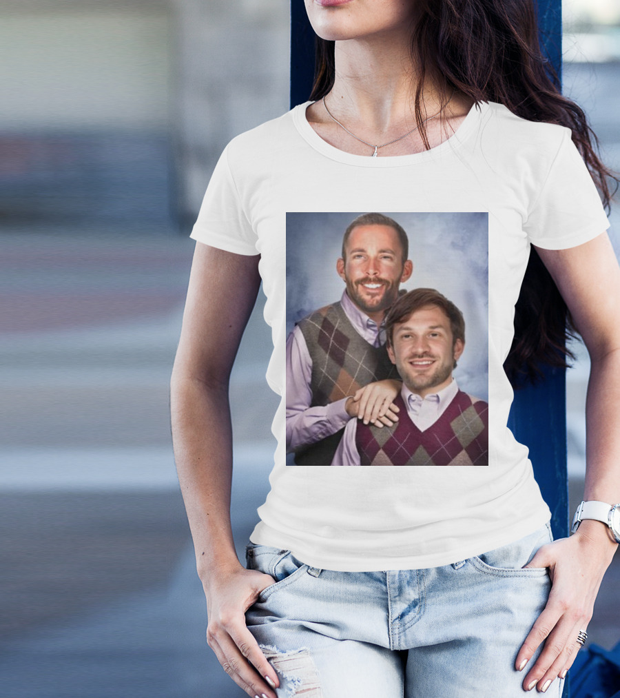 Ross Chastain Daniel Suarez Argyle Sweater Step Brothers T-Shirt