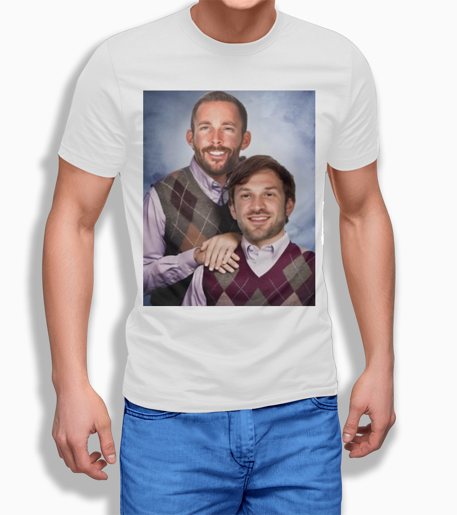 Ross Chastain Daniel Suarez Argyle Sweater Step Brothers T-Shirt