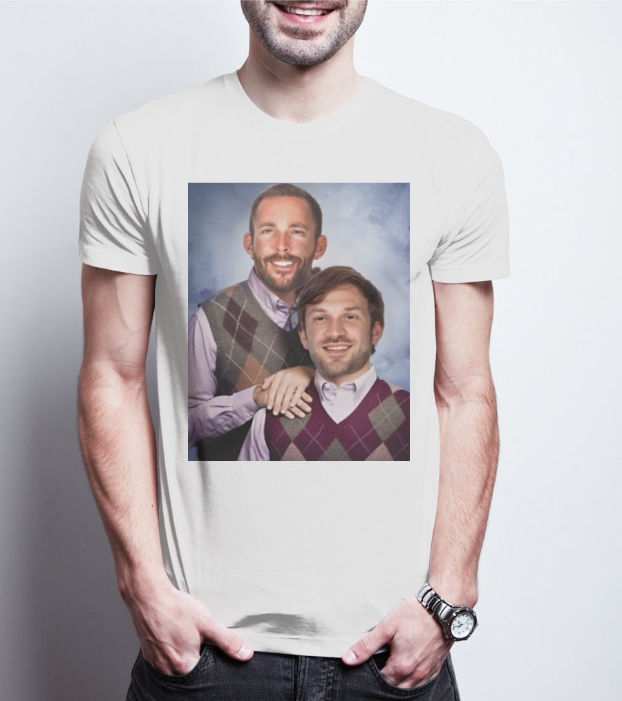 Ross Chastain Daniel Suarez Argyle Sweater Step Brothers T-Shirt