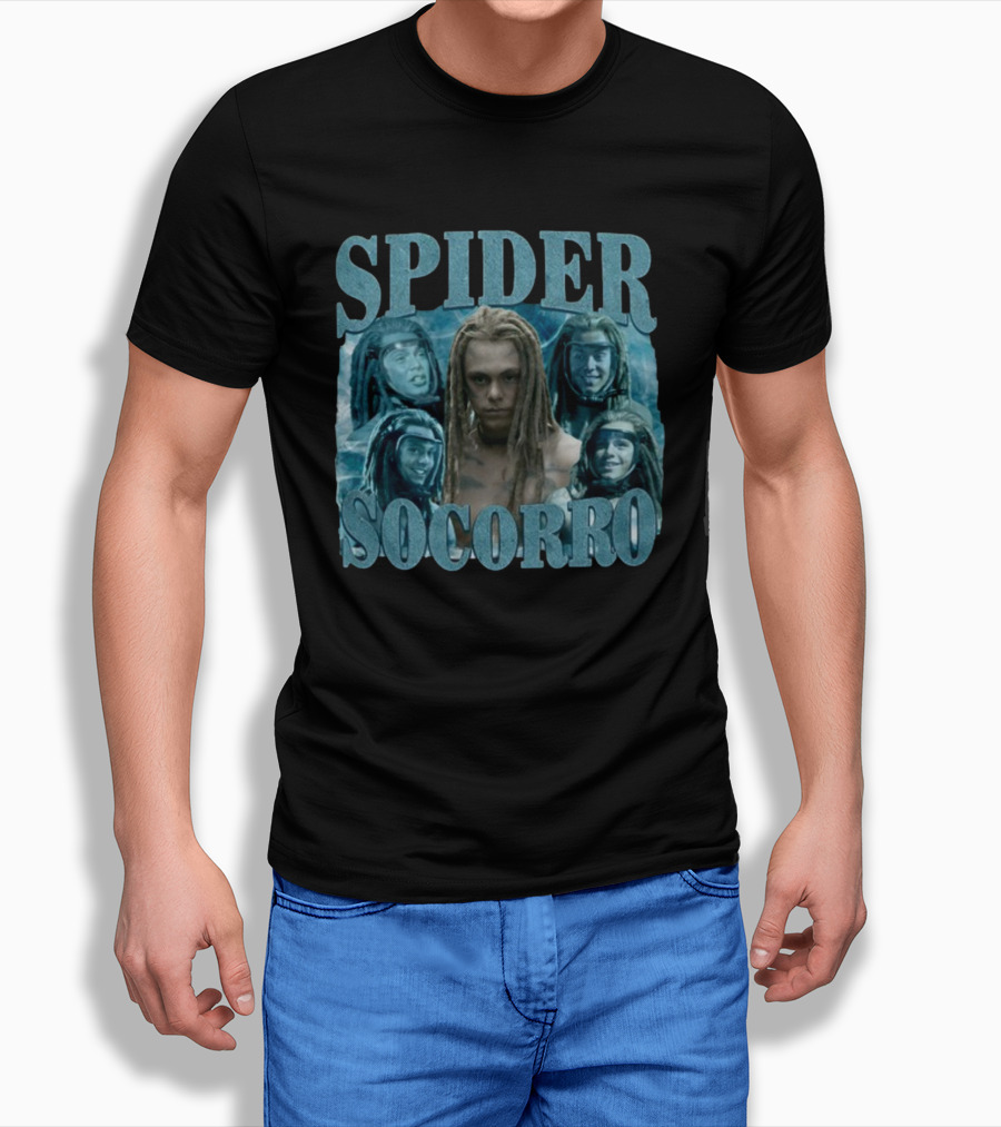 Spider Socorro Avatar Movie Character Collage T-Shirt