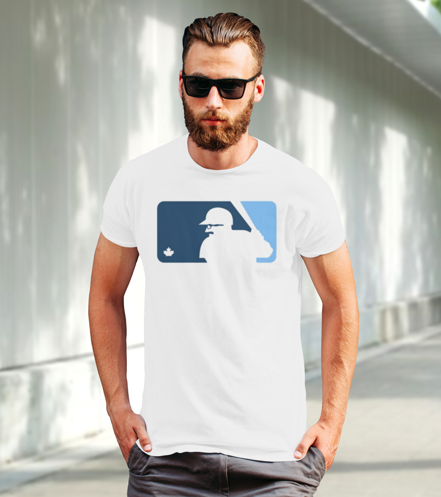 Davis Schneider's Babe Schneider Baseball Silhouette With Canadian T-Shirt