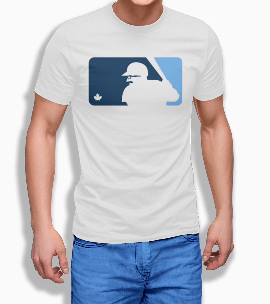 Davis Schneider's Babe Schneider Baseball Silhouette With Canadian T-Shirt