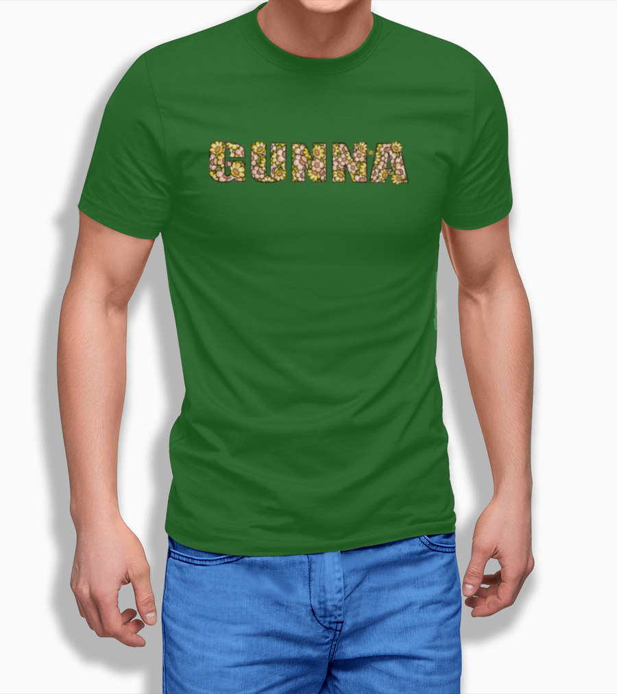Gunna Wunna Floral Pattern Wun Night Only T-Shirt