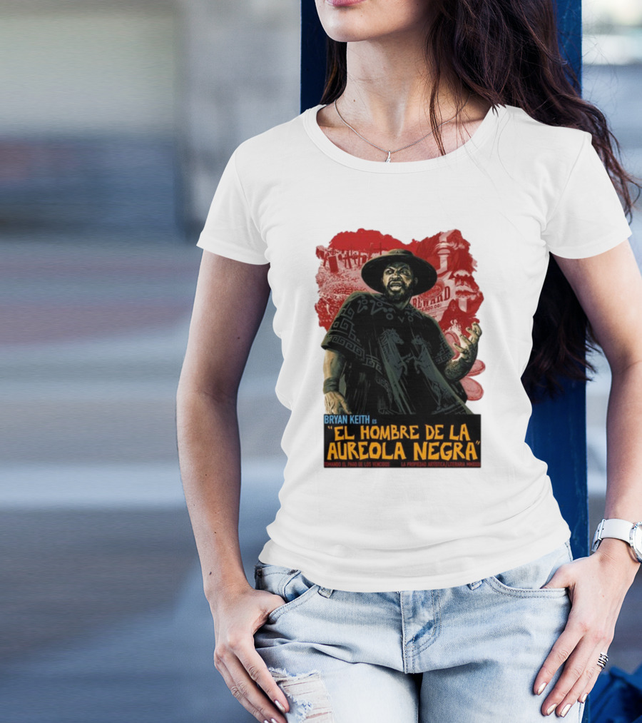 Bryan Keith Es El Hombre De La Aureola Negra Comando El Pago De Los Vencidos La Produccion Artistica Literaria Mexico T-Shirt