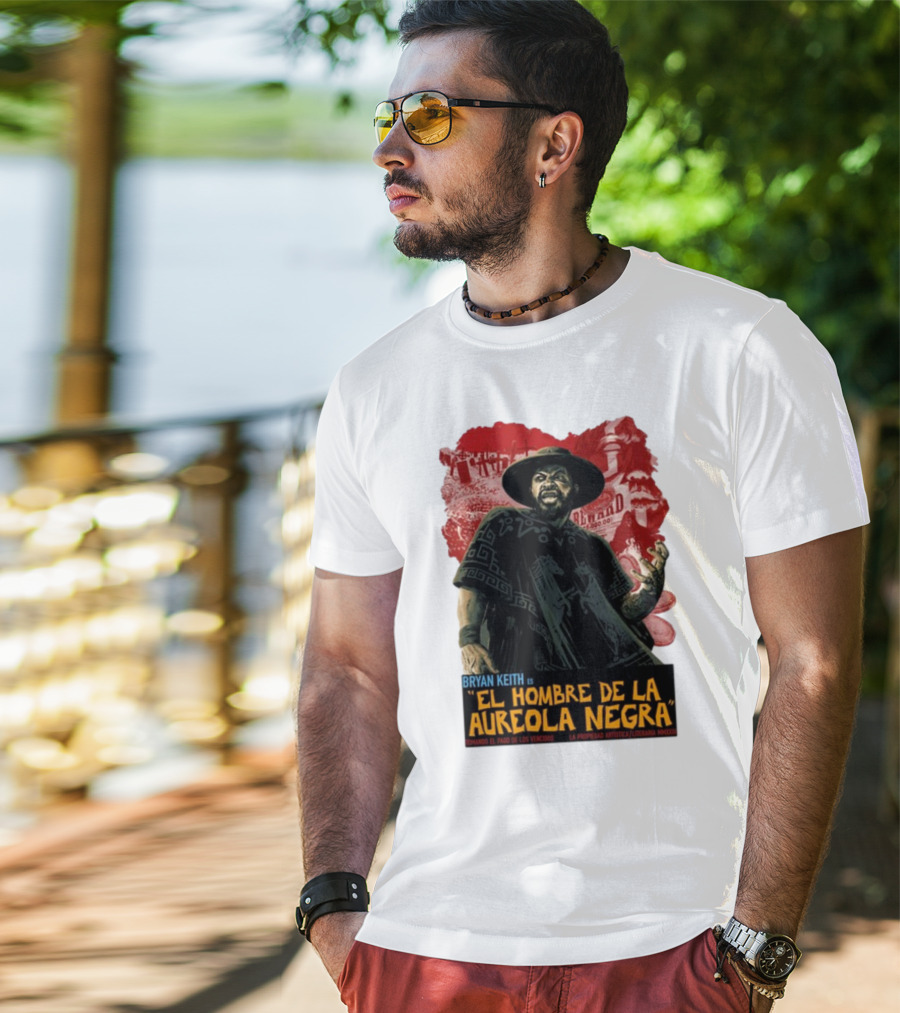 Bryan Keith Es El Hombre De La Aureola Negra Comando El Pago De Los Vencidos La Produccion Artistica Literaria Mexico T-Shirt
