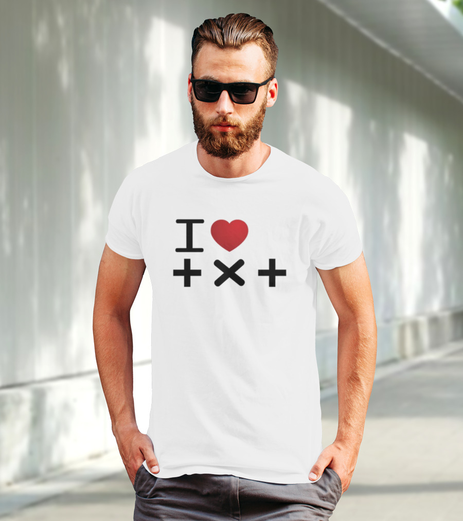 I Love Plus X Plus T-Shirt