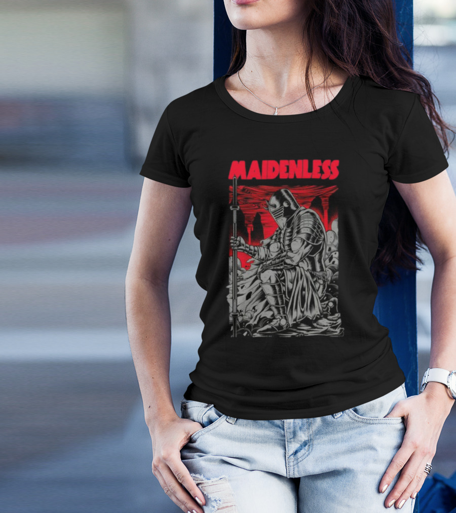 Maidenless Raskol Knight Dark Fantasy Art Comic T-Shirt