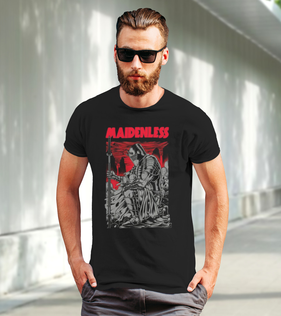 Maidenless Raskol Knight Dark Fantasy Art Comic T-Shirt