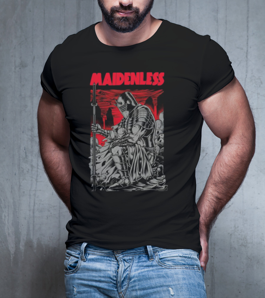 Maidenless Raskol Knight Dark Fantasy Art Comic T-Shirt