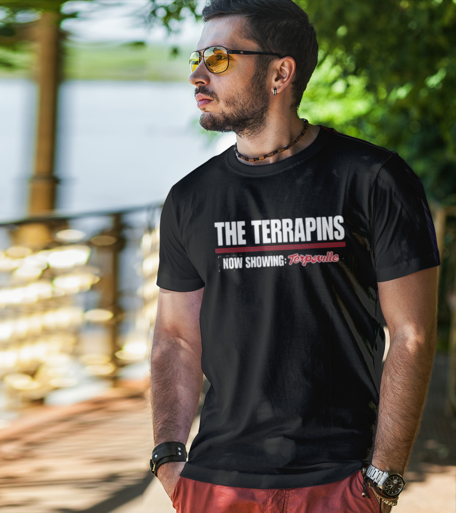 The Terrapins Concert Promotion Now Showing Terpsville Performance T-Shirt