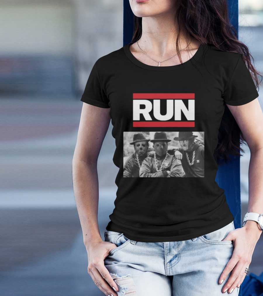RUN RUN DMC Horror Masks T-Shirt