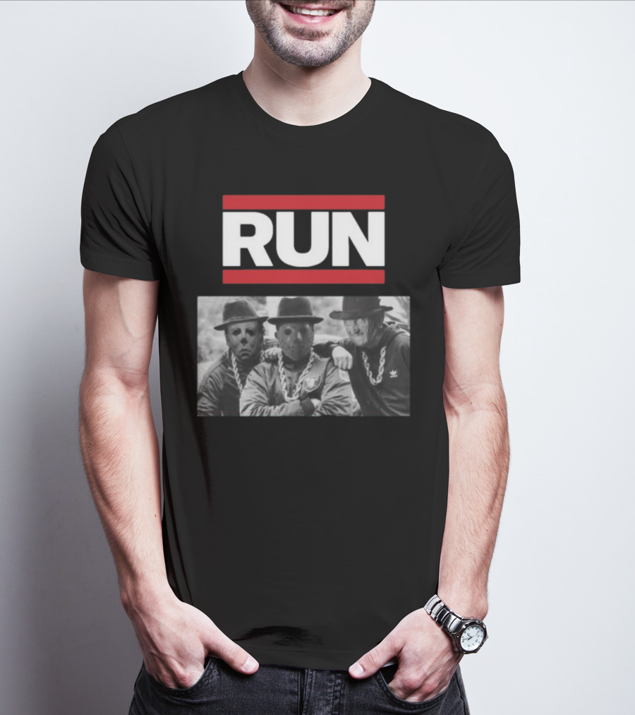 RUN RUN DMC Horror Masks T-Shirt