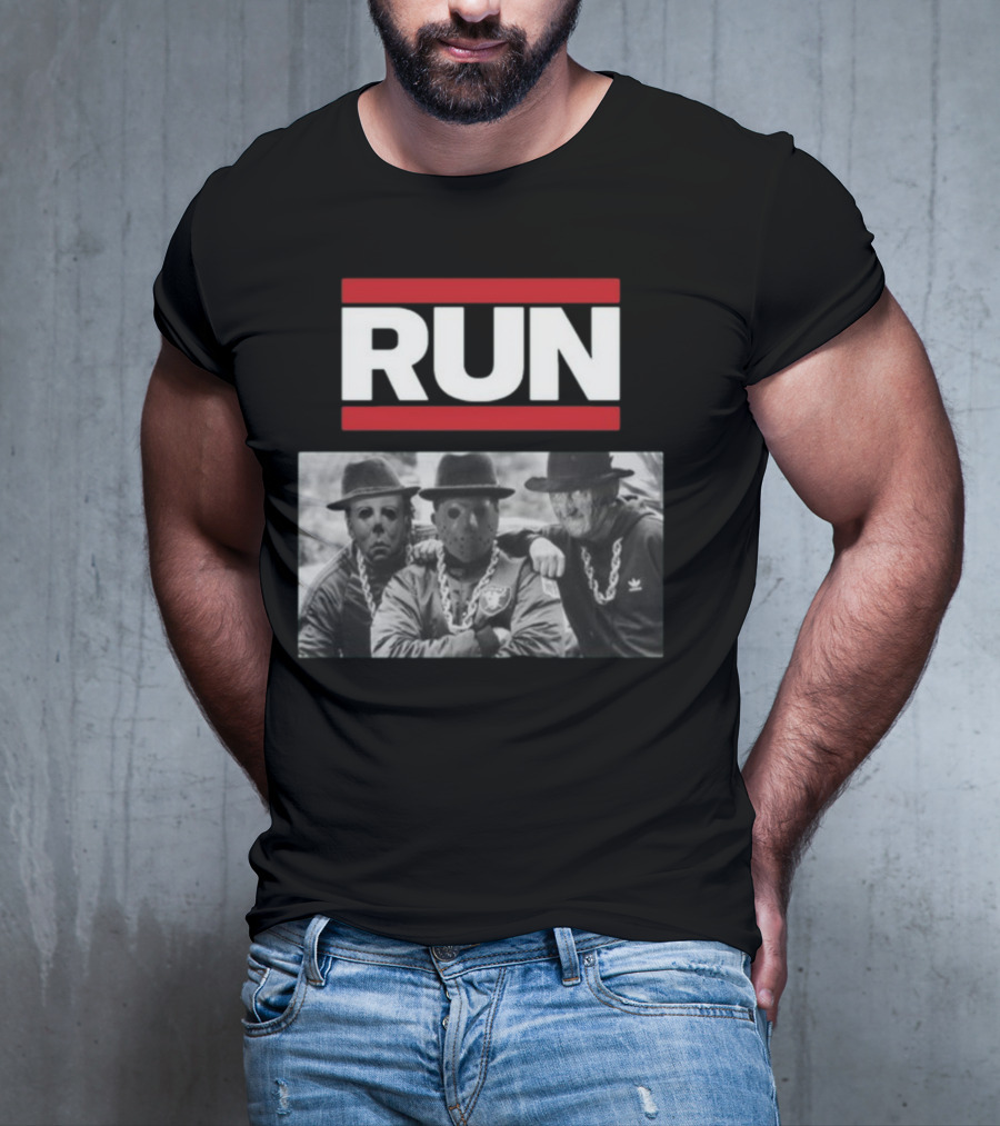 RUN RUN DMC Horror Masks T-Shirt