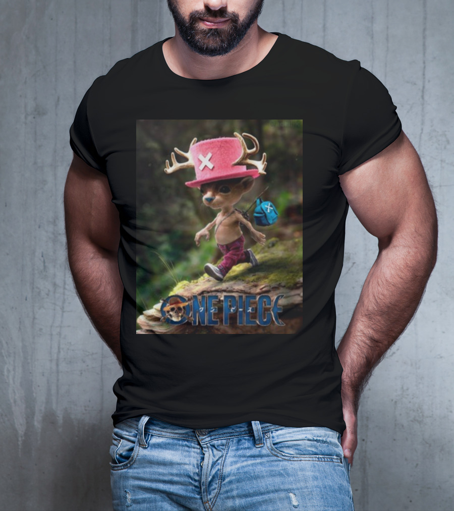We Live We Love We Lie Chopper One Piece Smurf Cat T-Shirt