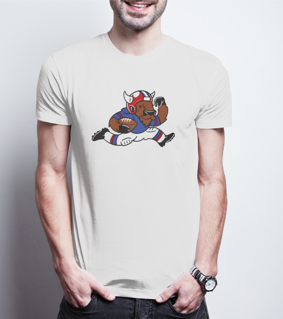 Buffalo Bison Football Run Monopoly Style 26Shirts Monopolizing Wins T-Shirt