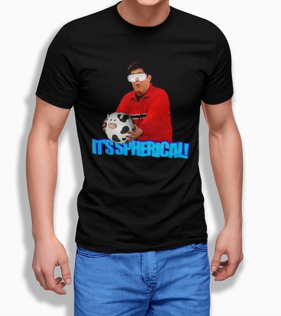 Gotfunny It's Spherical Cow It's Spherical T-Shirt