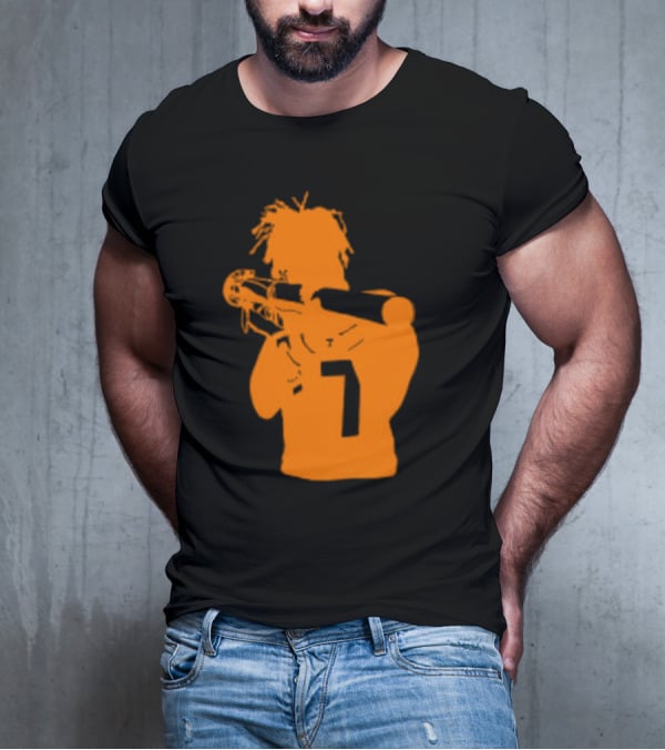 Vol Locked And Loaded Number 7 Football Rocket T-Shirt