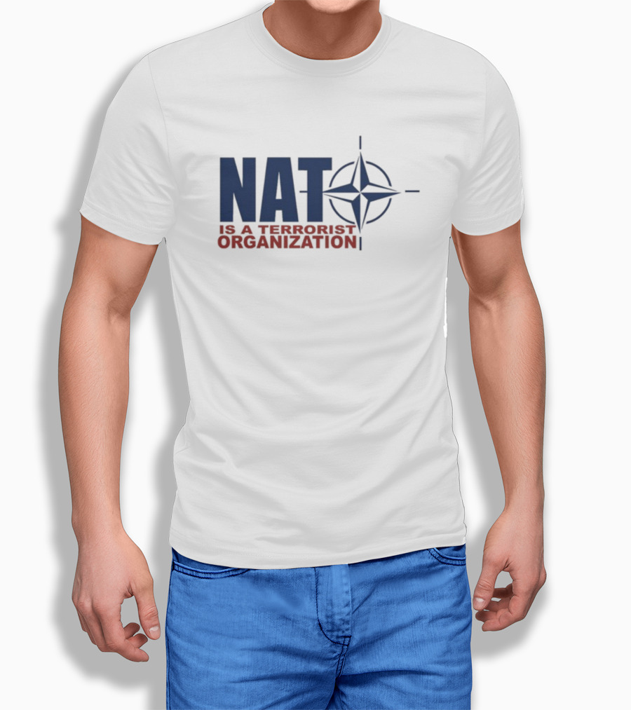 Revolutionary Blackout Network Nat Is A Terrorist Organization NATO T-Shirt