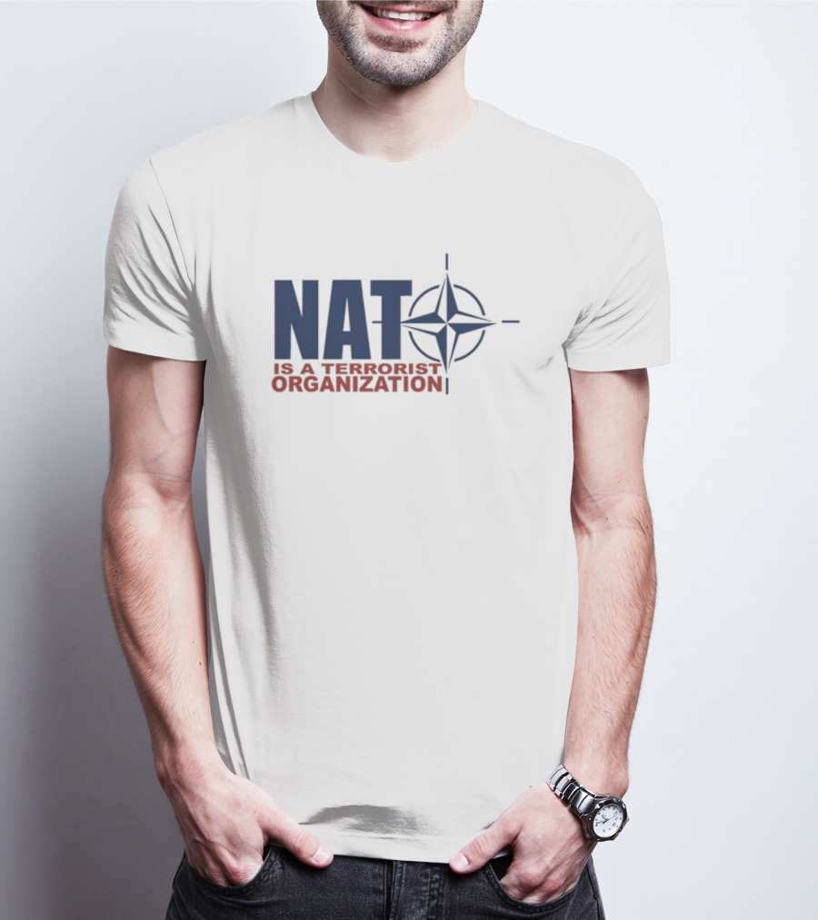 Revolutionary Blackout Network Nat Is A Terrorist Organization NATO T-Shirt