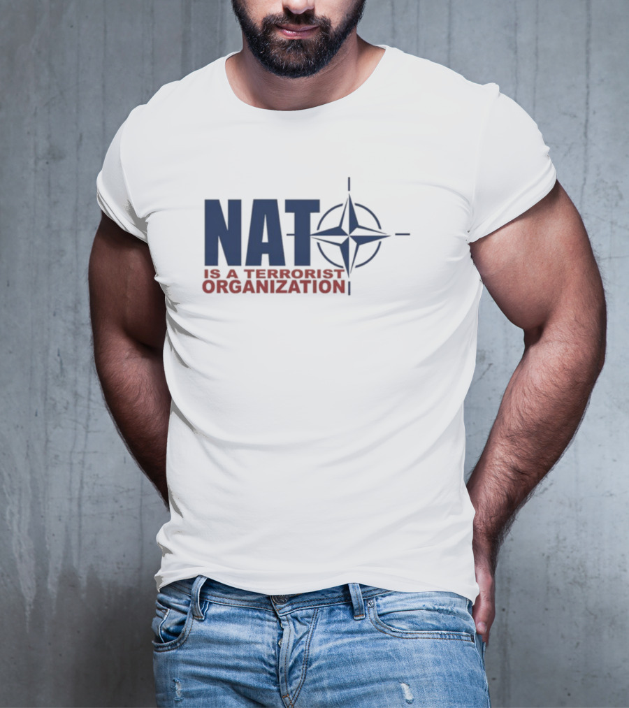 Revolutionary Blackout Network Nat Is A Terrorist Organization NATO T-Shirt