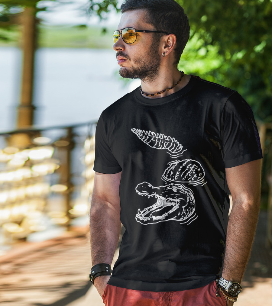 Sturniolo Let's Trip Crocodile Alligator Spirals T-Shirt