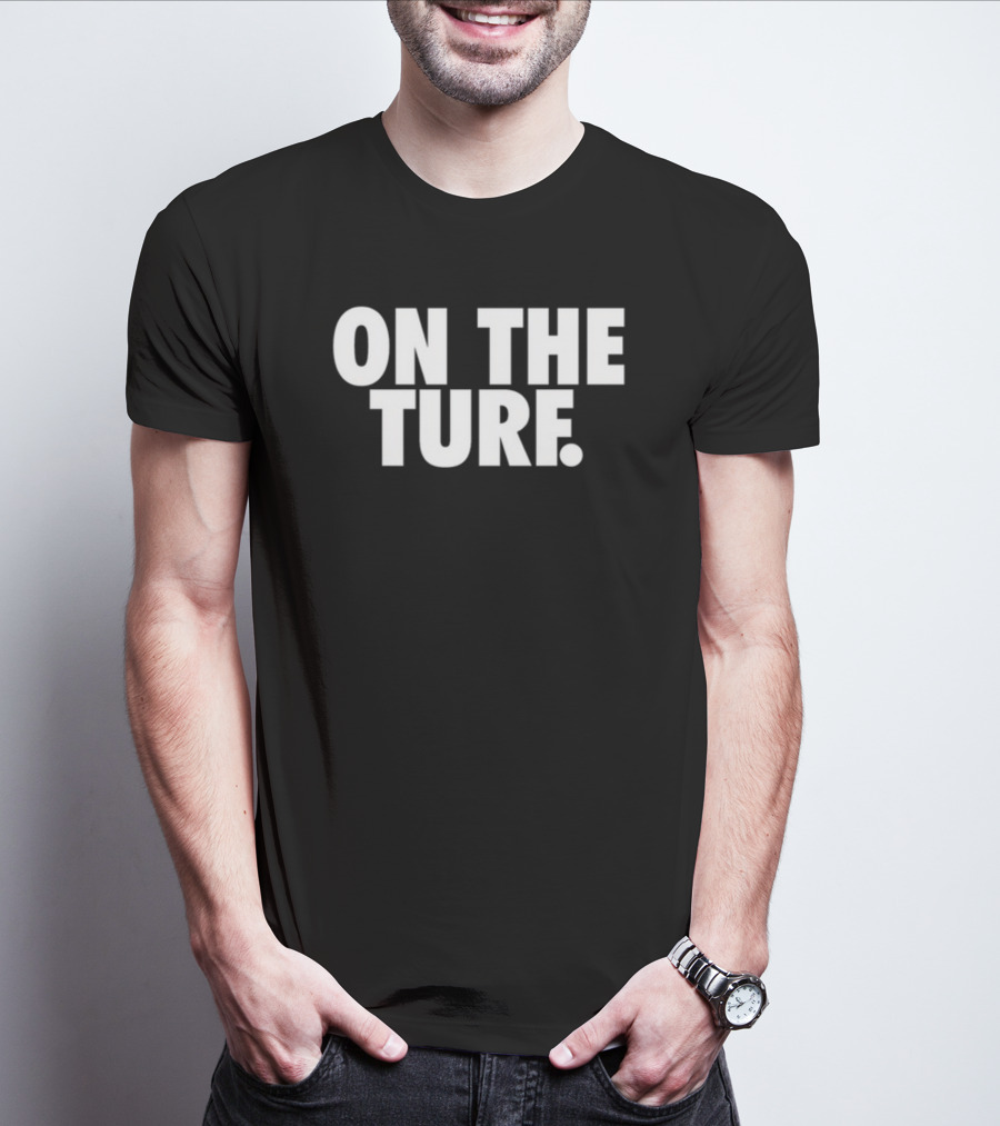 Bornxraised On The Turf Streetwear Aesthetic T-Shirt