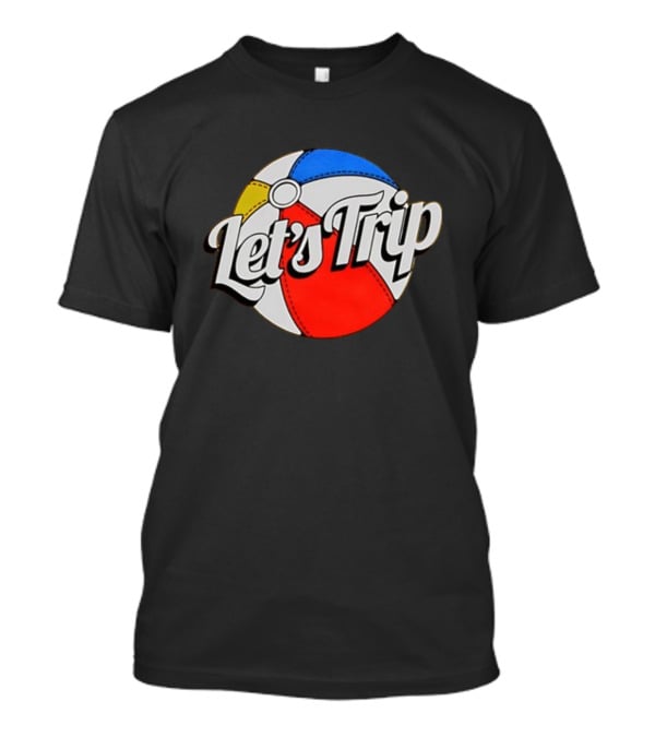 Let's Trip Colorful Beach Ball T-Shirt