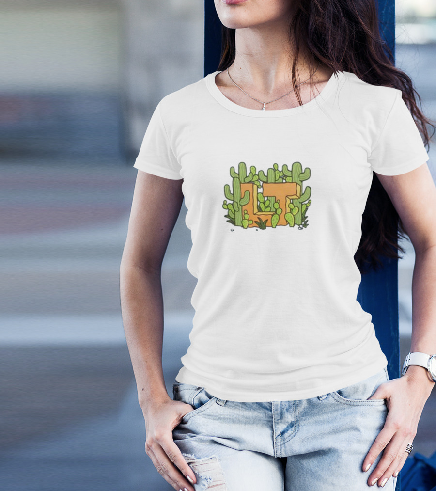 Let's Trip Cactus LT Cacti Desert Adventure T-Shirt