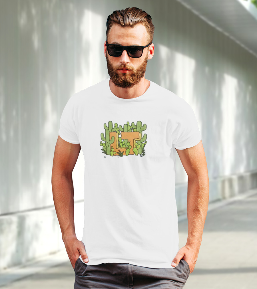 Let's Trip Cactus LT Cacti Desert Adventure T-Shirt