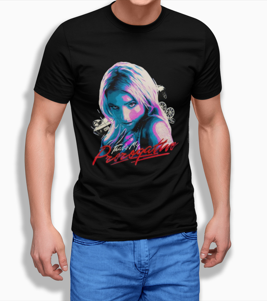 Nordacious Britney Spears That's My Prerogative Retro Car Aesthetic T-Shirt