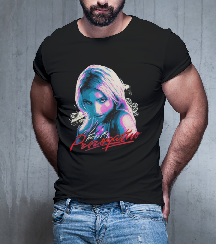 Nordacious Britney Spears That's My Prerogative Retro Car Aesthetic T-Shirt