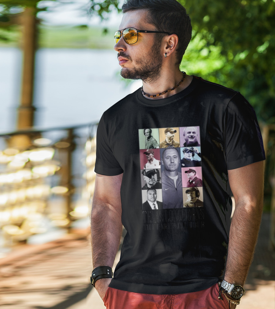 Texas Longhorns Coaches The Farewell Tour T-Shirt