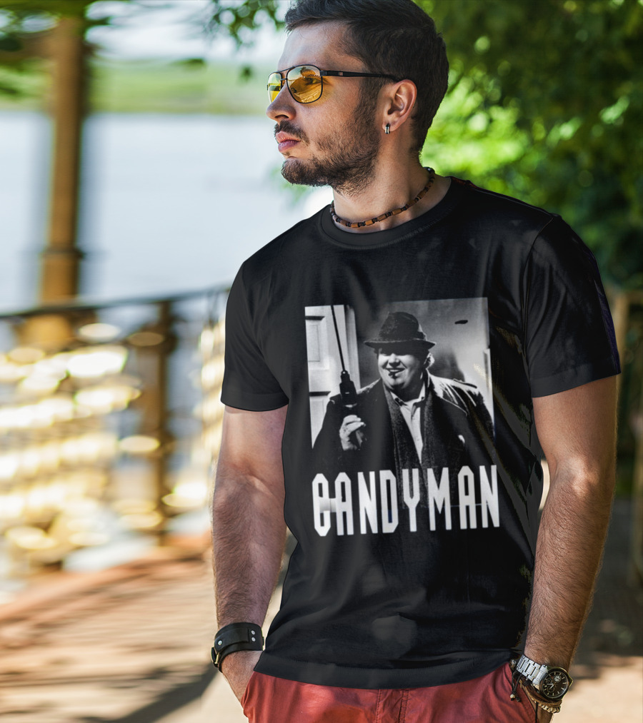 Candyman John Candy Uncle Buck Iconic Movie Character Presentation T-Shirt