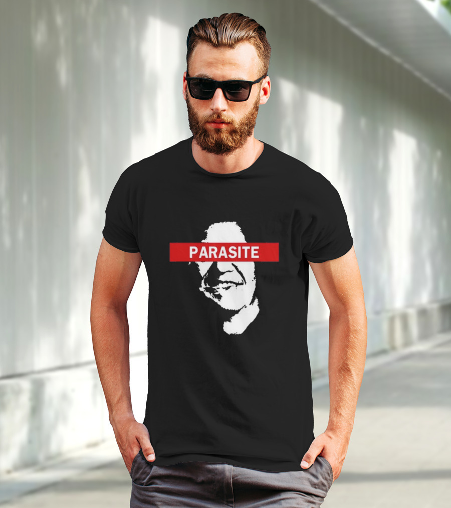 Nabunturanguy Davaomigrant Parasite Face Red Bar Iconic T-Shirt