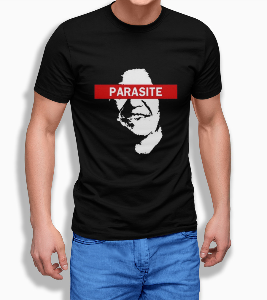 Nabunturanguy Davaomigrant Parasite Face Red Bar Iconic T-Shirt