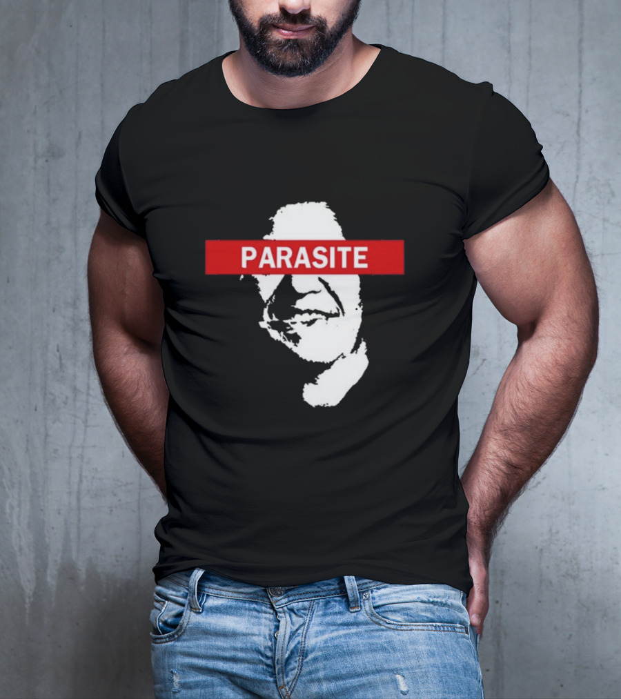 Nabunturanguy Davaomigrant Parasite Face Red Bar Iconic T-Shirt