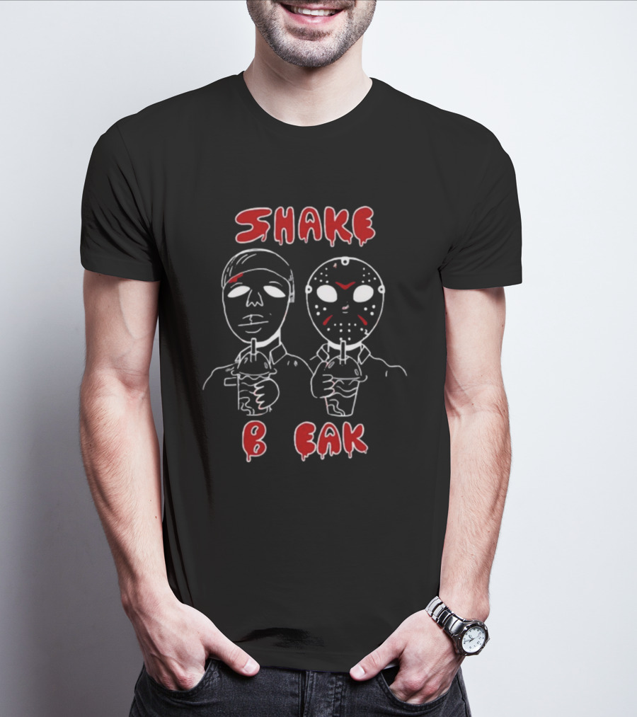 Shake Break Friday Mask Style By Livingdisplay T-Shirt