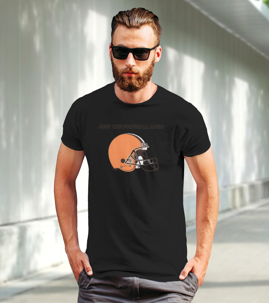 Cleveland Just The Football Helmet T-Shirt