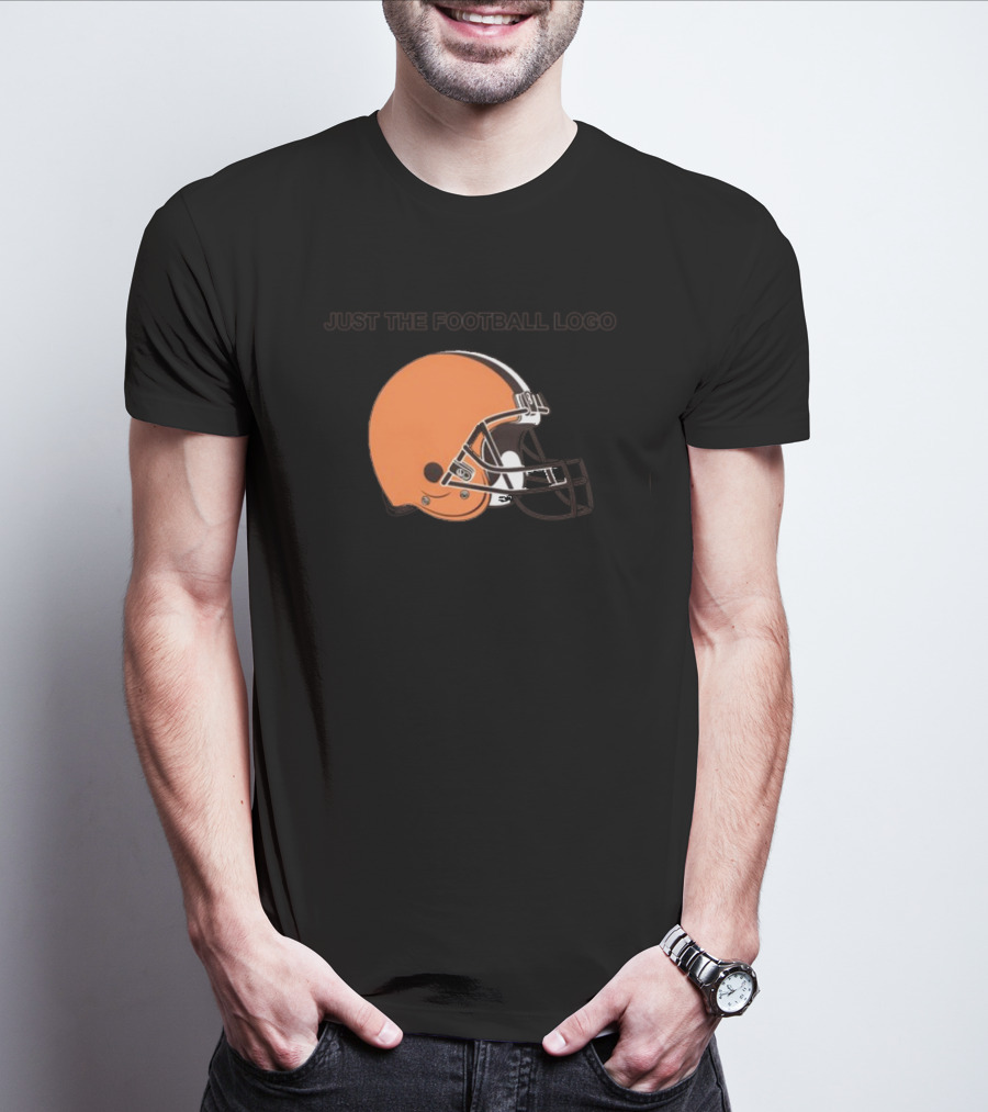 Cleveland Just The Football Helmet T-Shirt