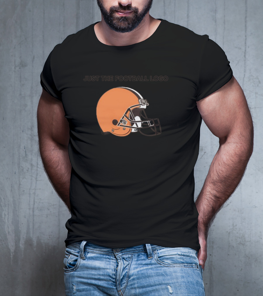 Cleveland Just The Football Helmet T-Shirt