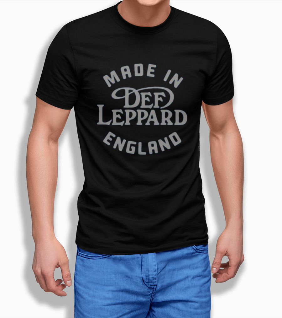 Made In England Def Leppard T-Shirt