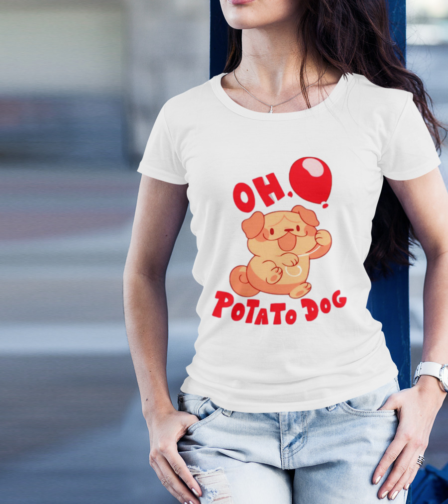 Bandwear Parry Gripp Oh Potato Dog With Balloon T-Shirt