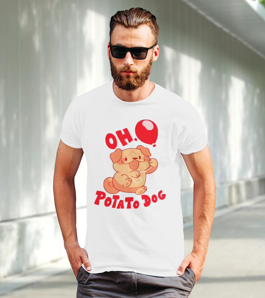 Bandwear Parry Gripp Oh Potato Dog With Balloon T-Shirt