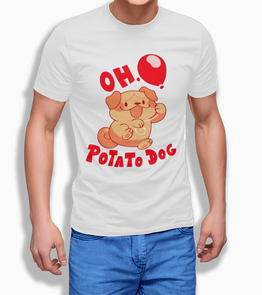 Bandwear Parry Gripp Oh Potato Dog With Balloon T-Shirt