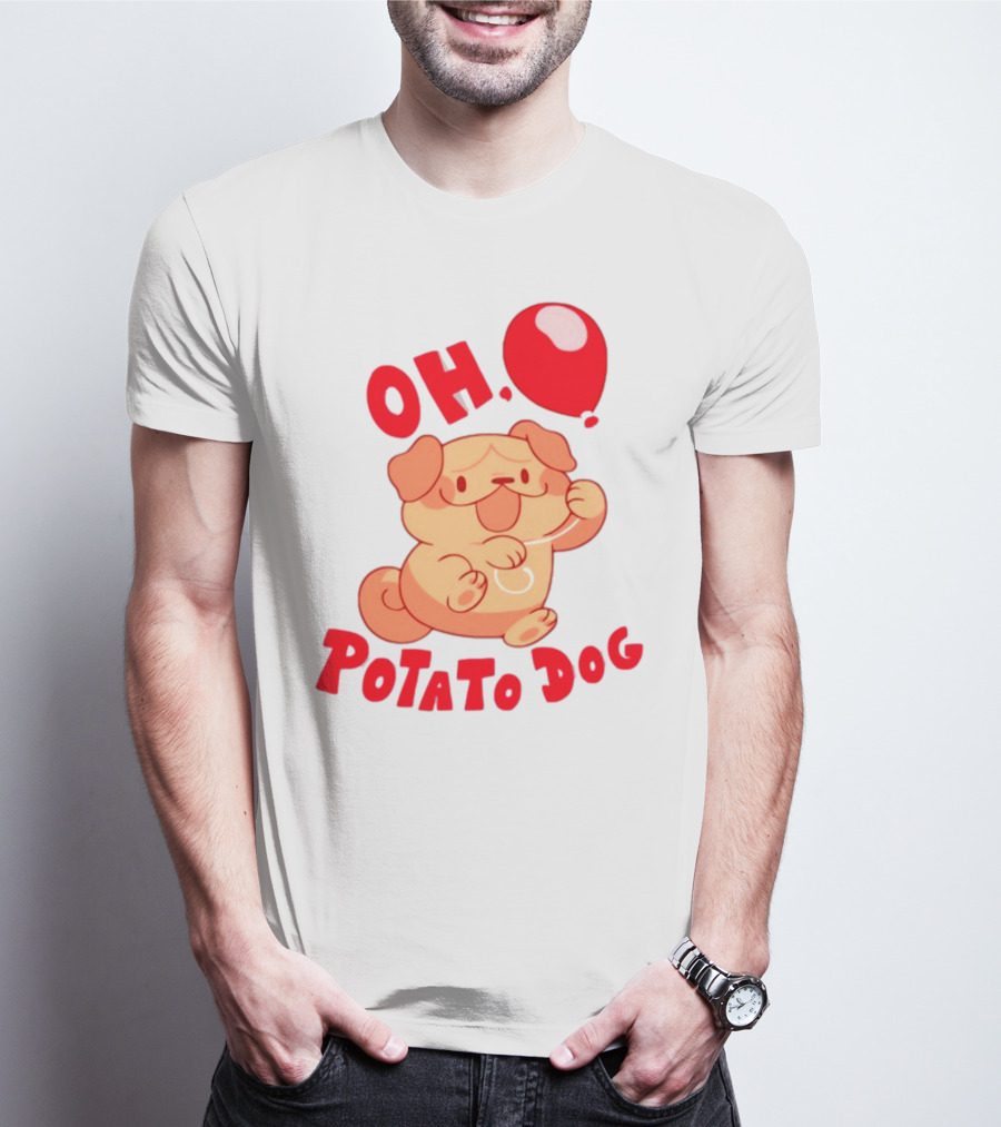 Bandwear Parry Gripp Oh Potato Dog With Balloon T-Shirt